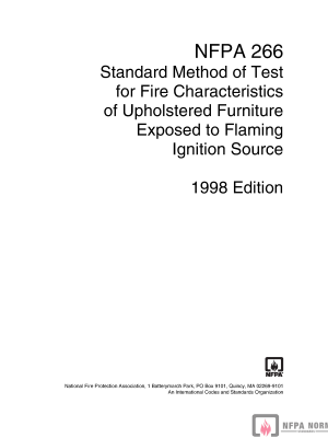 NFPA 266 PDF NFPA 266 PDF